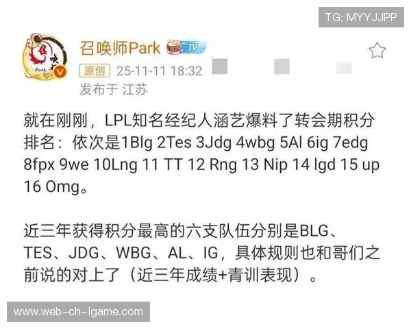 LPL冬季转会最贵交易榜：谁将突破天价？